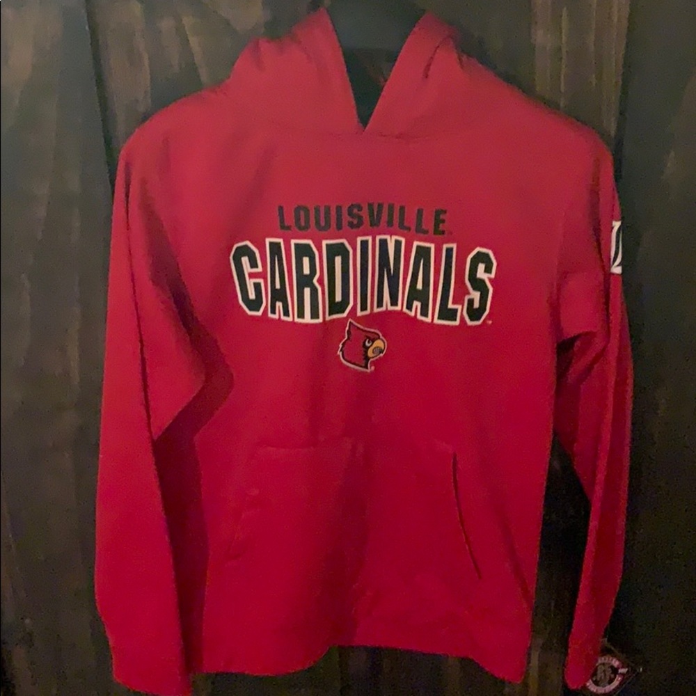 Kids University of Louisville hoodie.